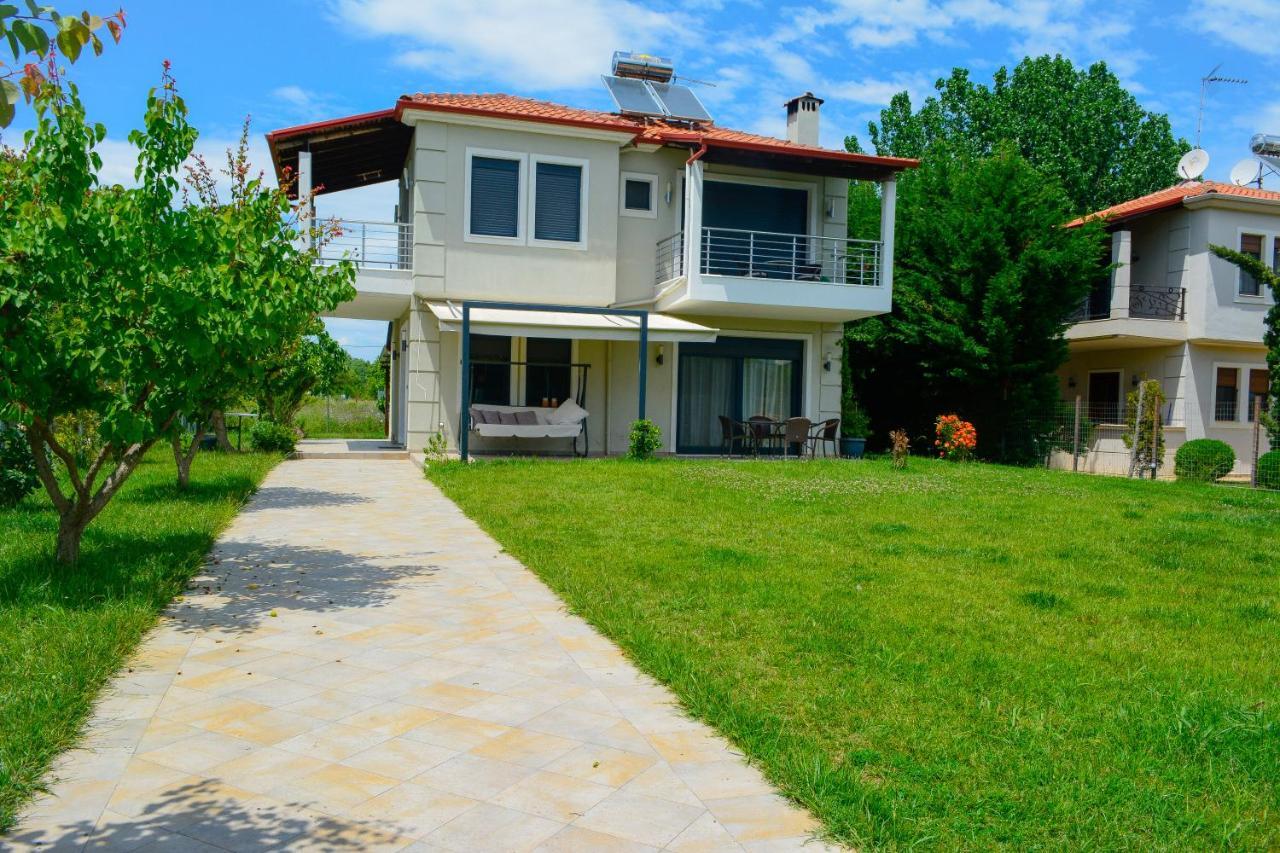 Παραθαλάσσια Αυτόνομη Εξοχική Κατοικία Αιγλη Limín Litochórou Exterior foto